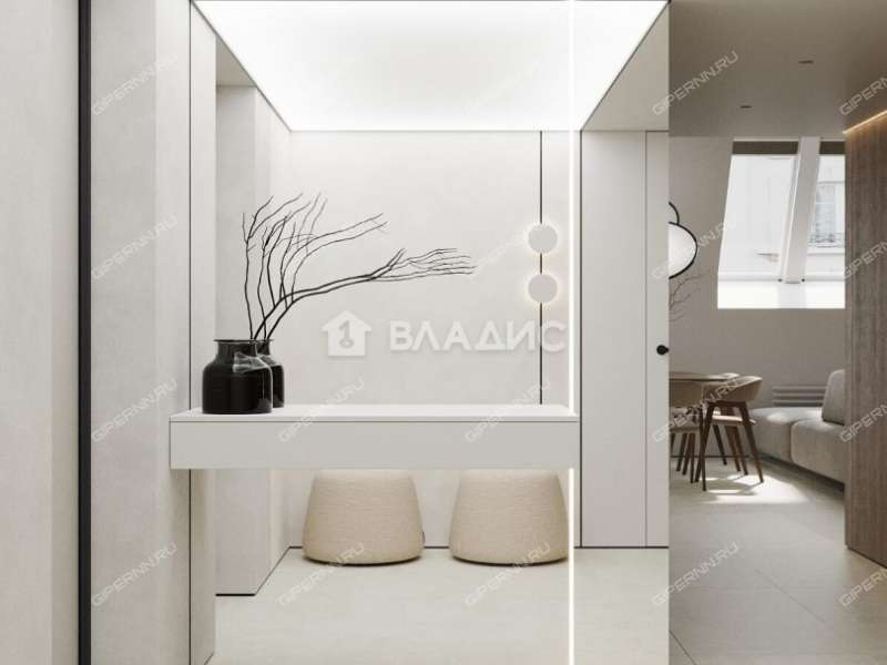 трёхкомнатная квартира на улице Маршала Баграмяна дом 4