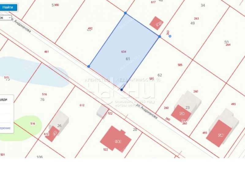 земельный участок 10 соток Андрианова ДНП Возрождение