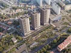 Опубликован мастер-план для нового ЖК с торговым центром в Верхних Печерах