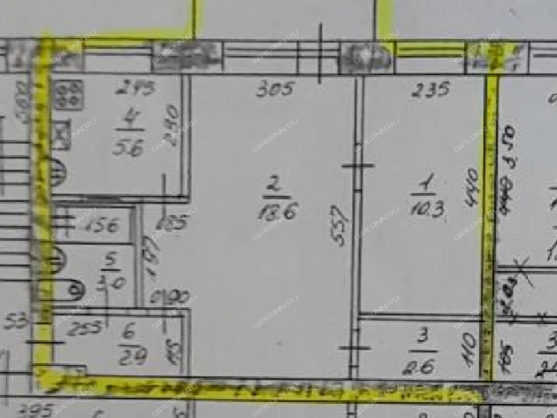 двухкомнатная квартира на улице Невзоровых дом 38/6