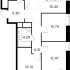 трёхкомнатная квартира в новостройке на  ул. Гаршина, д. 40, к1.1.5