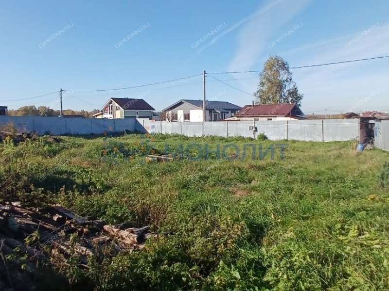 земельный участок 10 соток Новосибирская улица деревня Гремячки