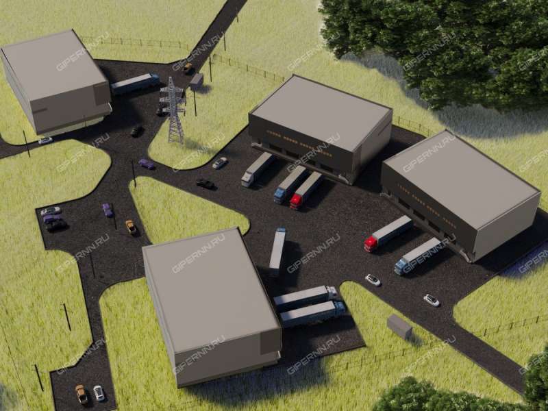 здание под склад, производственную площадь на Береговой улице город Кстово