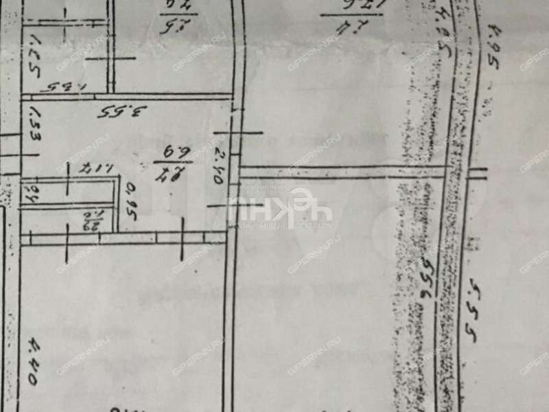трёхкомнатная квартира на улице Чванова дом 7А город Кстово