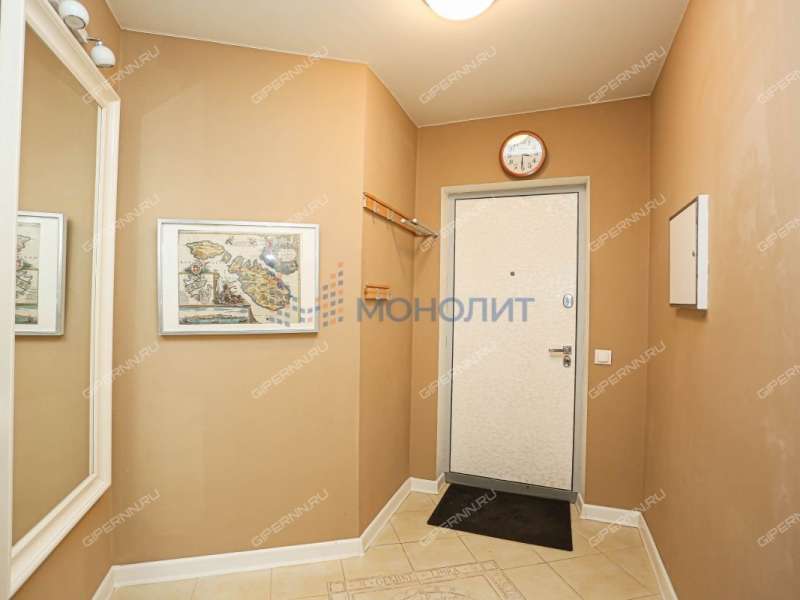 двухкомнатная квартира на улице Германа Лопатина дом 8