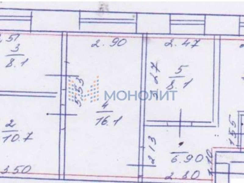 четырёхкомнатная квартира на Школьной улице дом 26 посёлок Ждановский